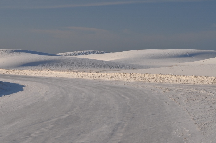 white sands dunes